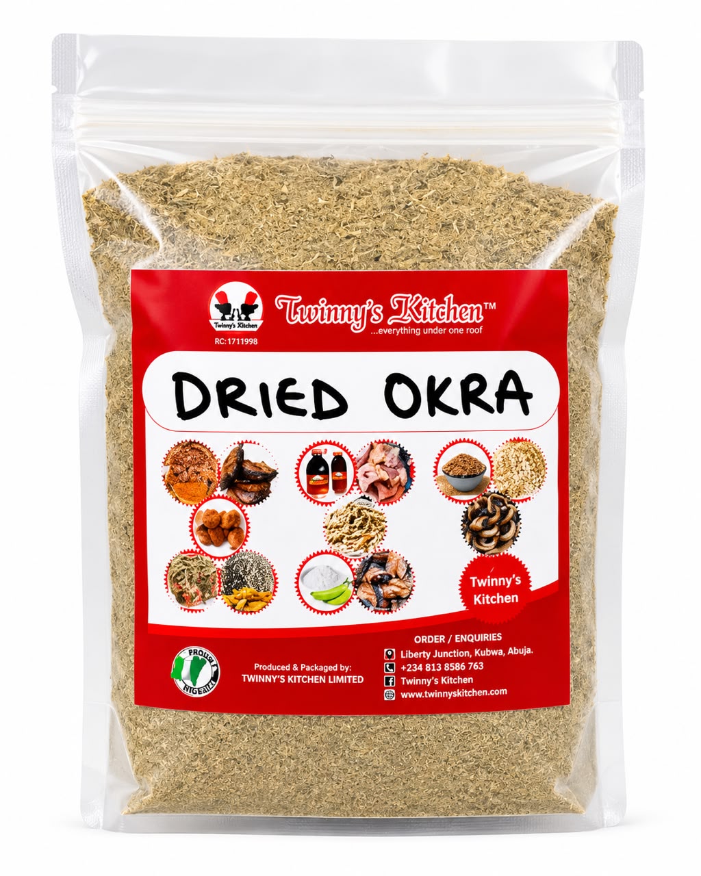 WhatsApp Image 2026-06-30 at 3.58.20 PM 1KG DRIED OKRO - Image 1